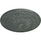 Ekena Millwork Alexa Ceiling Medallion (Fits Canopies up to 3"), 15"OD x 1 3/4"P, Athenian Green Crackle CM14AXAGC - alternate 2